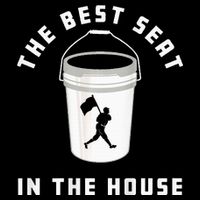 Baseball Bucket Baseball Lovers The Best Seat In The House 16 in Basic Backpack