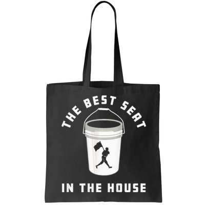 Baseball Bucket Baseball Lovers The Best Seat In The House Bag