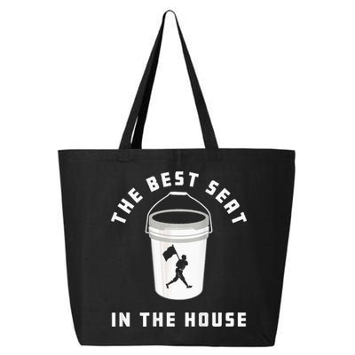 Baseball Bucket Baseball Lovers The Best Seat In The House 25L Jumbo Tote