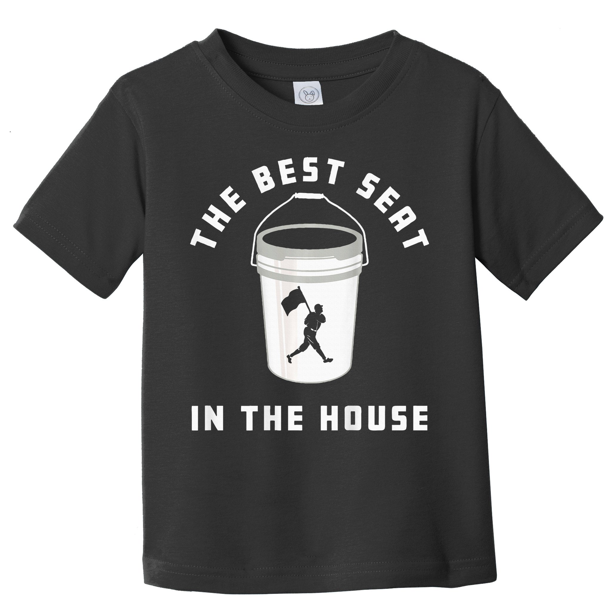 Baseball Bucket Baseball Lovers The Best Seat In The House Toddler T-Shirt