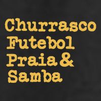 Brazilian Bbq Barbecue Brazil Brasil Churrasco Futebol Samba 7 Panel Mesh Trucker Snapback Hat