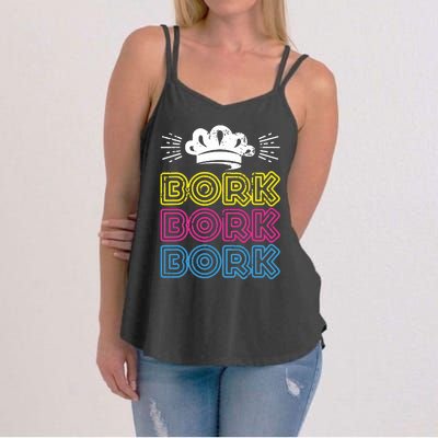 Bork Bork Bork Funny Swedish Chef Women's Strappy Tank