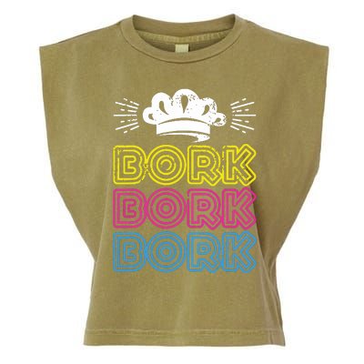 Bork Bork Bork Funny Swedish Chef Garment-Dyed Women's Muscle Tee