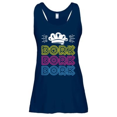 Bork Bork Bork Funny Swedish Chef Ladies Essential Flowy Tank