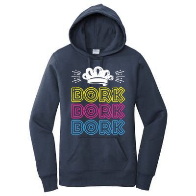 Bork Bork Bork Funny Swedish Chef Women's Pullover Hoodie