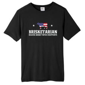 Brisketarian Because Brisket Never Disappoints Bbq Lover Tall Fusion ChromaSoft Performance T-Shirt