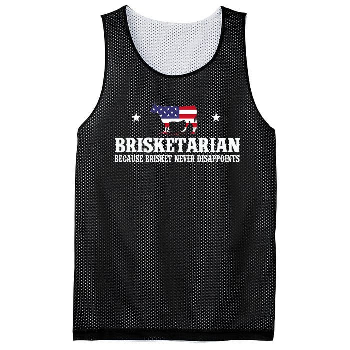 Brisketarian Because Brisket Never Disappoints Bbq Lover Mesh Reversible Basketball Jersey Tank