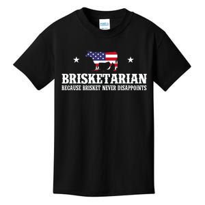 Brisketarian Because Brisket Never Disappoints Bbq Lover Kids T-Shirt