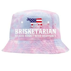 Brisketarian Because Brisket Never Disappoints Bbq Lover Tie-Dyed Bucket Hat