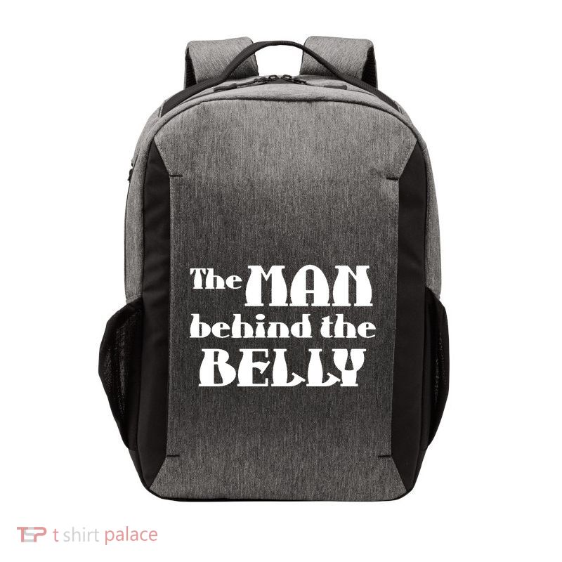 Beer Belly Big Guy Muscle Vector Backpack