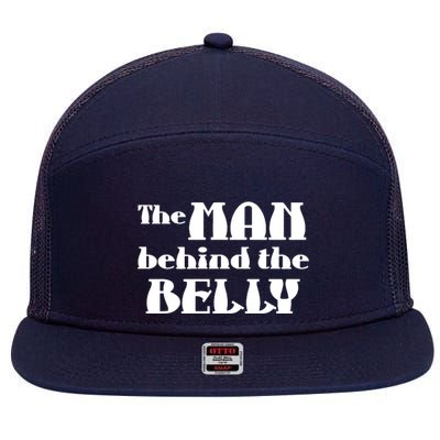 Beer Belly Big Guy Muscle 7 Panel Mesh Trucker Snapback Hat