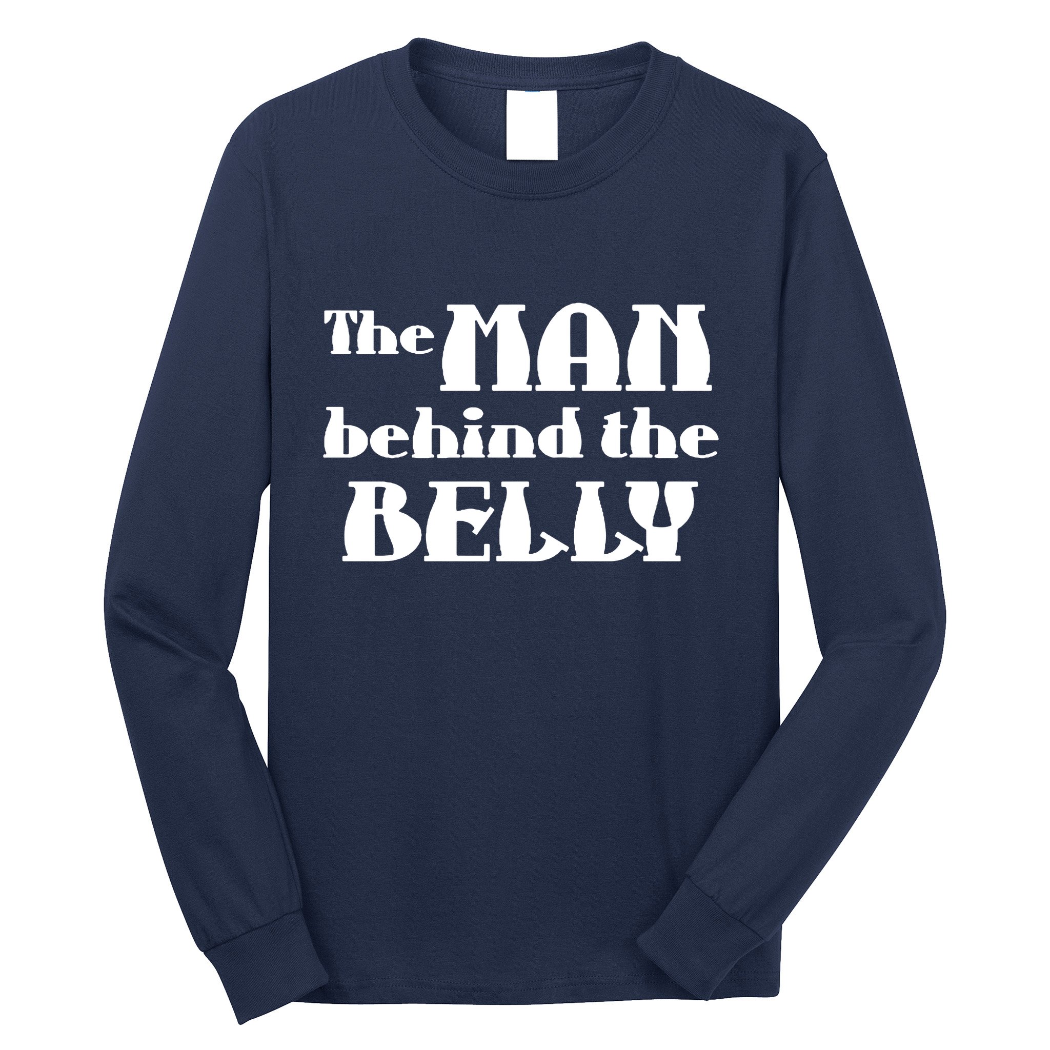 Beer Belly Big Guy Muscle Long Sleeve Shirt