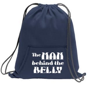 Beer Belly Big Guy Muscle Sweatshirt Cinch Pack Bag