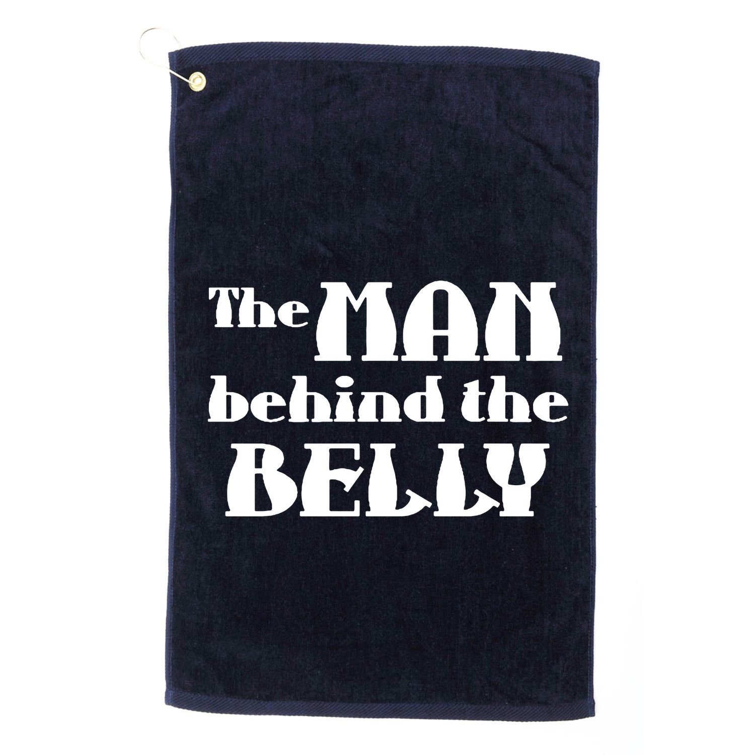 Beer Belly Big Guy Muscle Golf Towel