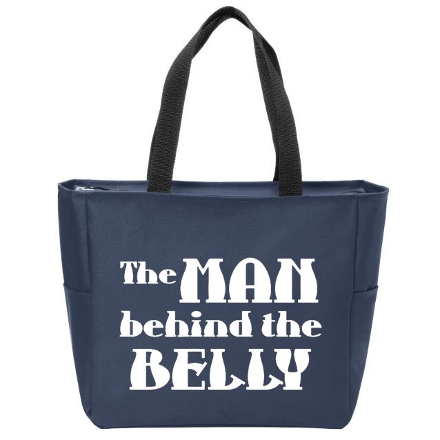 Beer Belly Big Guy Muscle Zip Tote Bag