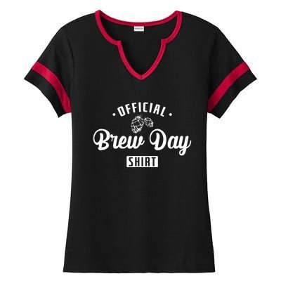 Brew Beer Brew Day Gift Ladies Halftime Notch Neck Tee