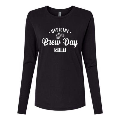 Brew Beer Brew Day Gift Womens Cotton Relaxed Long Sleeve T-Shirt