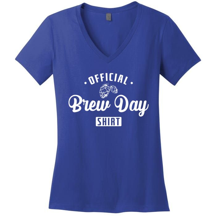 Brew Beer Brew Day Gift Women's V-Neck T-Shirt