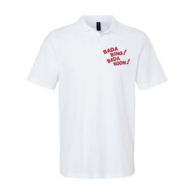 Bada Bing Bada Boom Softstyle Adult Sport Polo