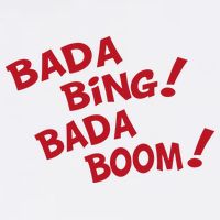 Bada Bing Bada Boom Golf Towel