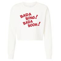 Bada Bing Bada Boom Cropped Pullover Crew