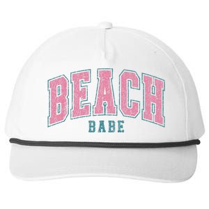 Beach Babe Snapback Five-Panel Rope Hat