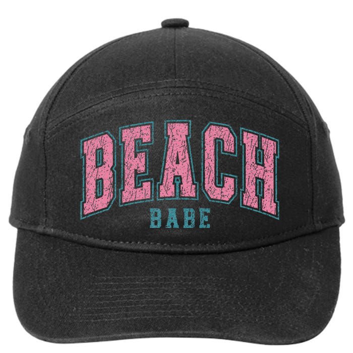 Beach Babe 7-Panel Snapback Hat