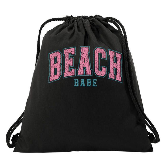 Beach Babe Drawstring Bag