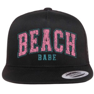 Beach Babe Flat Bill Trucker Hat