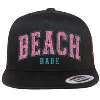 Beach Babe Flat Bill Trucker Hat