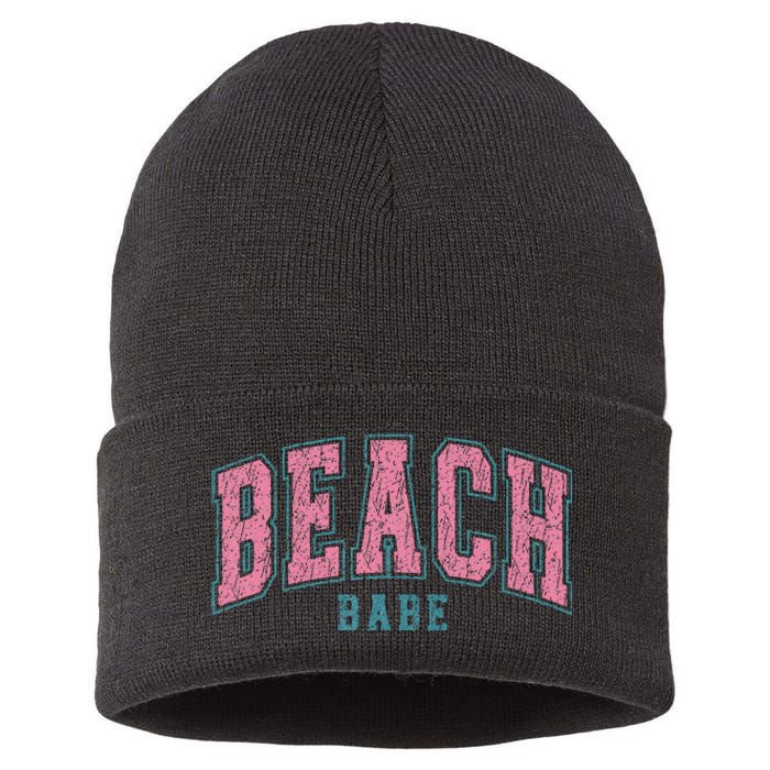 Beach Babe Sustainable Knit Beanie