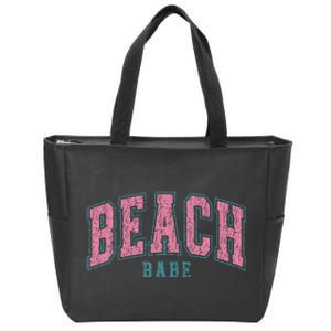 Beach Babe Zip Tote Bag