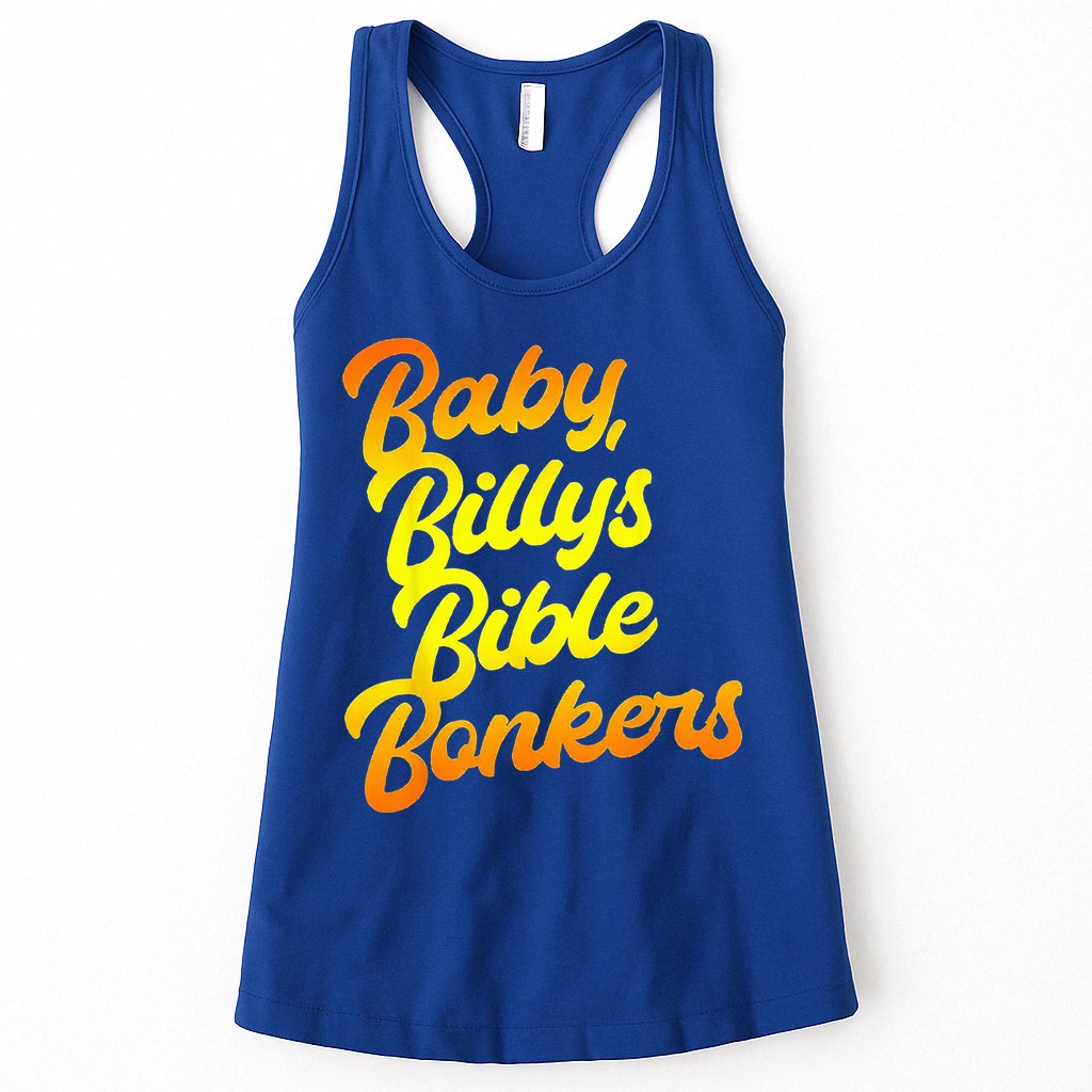 Baby Billys Bible Bonkers Womens Tank Top