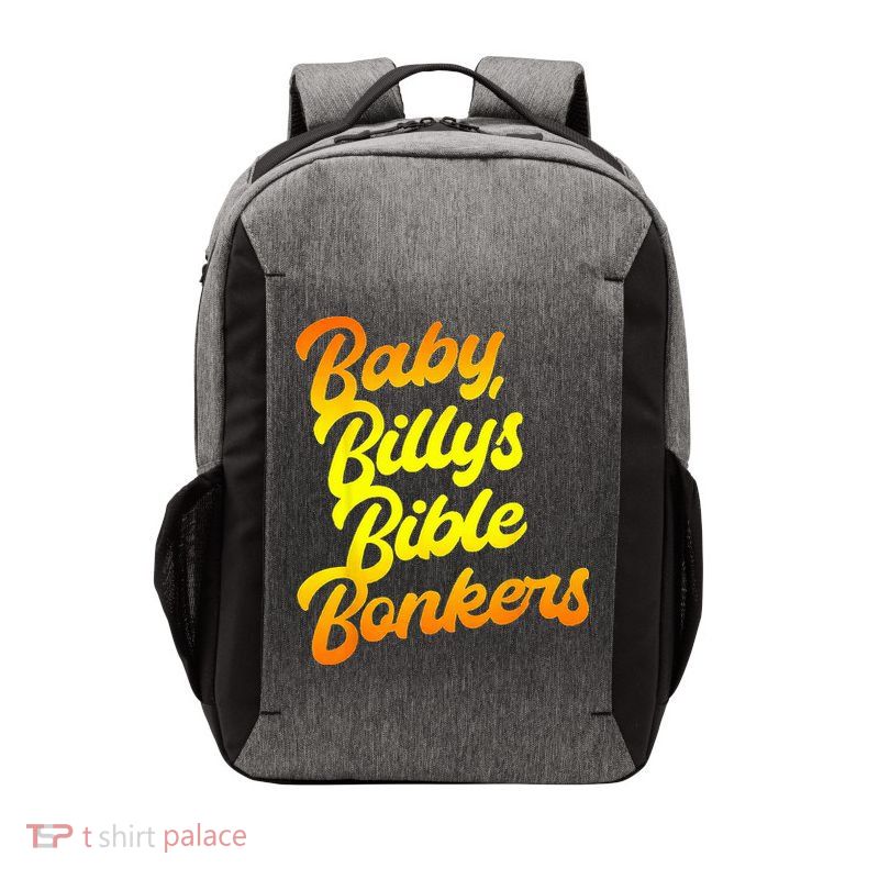 Baby Billys Bible Bonkers Vector Backpack
