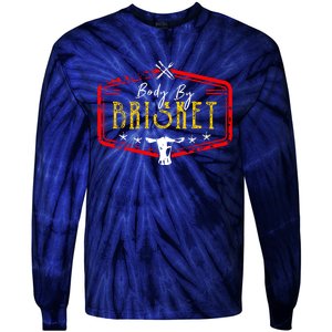 Body By Brisket Tie-Dye Long Sleeve Shirt