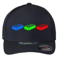 Building Blocks Bricks Master Builder Engineer Construction Flexfit Unipanel Trucker Cap