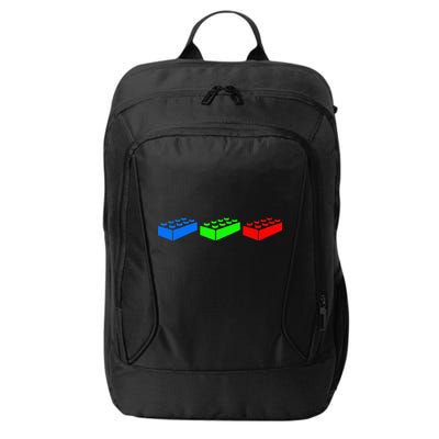 Building Blocks Bricks Master Builder Engineer Construction City Backpack