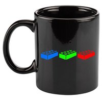 Building Blocks Bricks Master Builder Engineer Construction 11oz C Handle Ceramic Mug