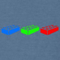 Building Blocks Bricks Master Builder Engineer Construction Garment-Dyed Sweatshirt