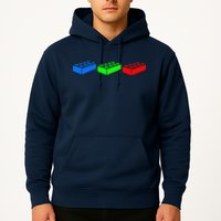 Building Blocks Bricks Master Builder Engineer Construction Hoodie