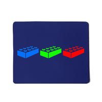 Building Blocks Bricks Master Builder Engineer Construction Mousepad