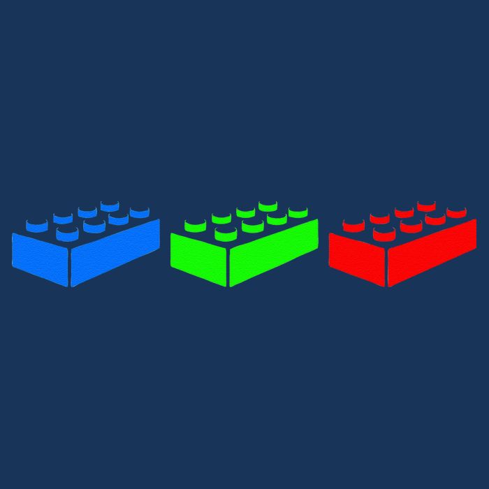 Building Blocks Bricks Master Builder Engineer Construction Mousepad