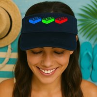 Building Blocks Bricks Master Builder Engineer Construction Visor