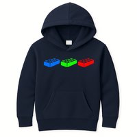 Building Blocks Bricks Master Builder Engineer Construction Kids Hoodie
