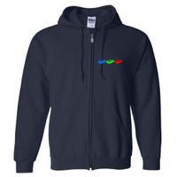 Building Blocks Bricks Master Builder Engineer Construction Full Zip Hoodie