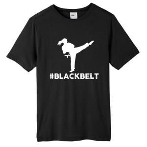 #Blackbelt Black Belt Gift Tall Fusion ChromaSoft Performance T-Shirt