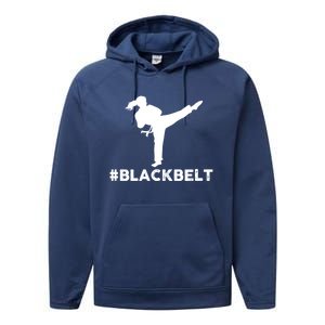 #Blackbelt Black Belt Gift Performance Fleece Hoodie