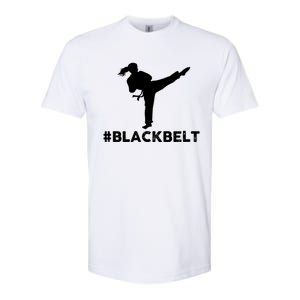 #Blackbelt Black Belt Gift Softstyle CVC T-Shirt