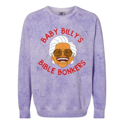 Baby Billys Bible Bonker Colorblast Crewneck Sweatshirt