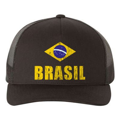 Brasil Brazilian Brazil Soccer Player Jersey Trikot Coach Yupoong Adult 5-Panel Trucker Hat